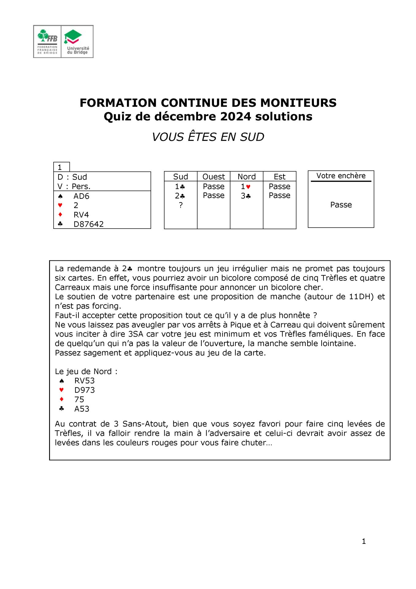 Formation continue des moniteurs solutions avril 2021 page 1